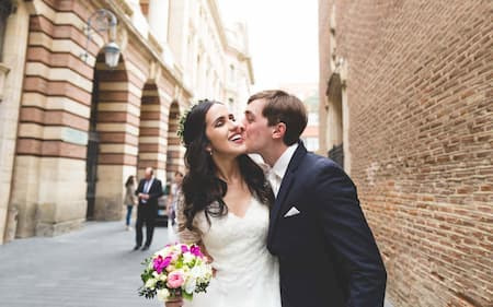 Photographe mariage Toulouse Capitole mobile